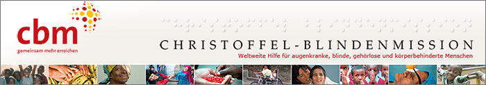 Logo der Christoffel-Blindenmission e.V.